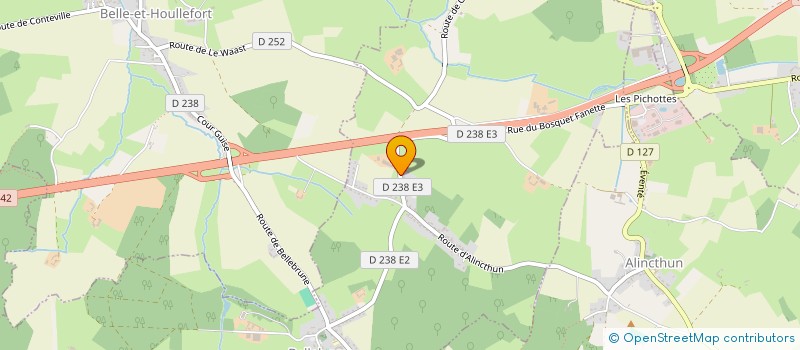 localisation de l'entreprise MOUCHON  BELLEBRUNE