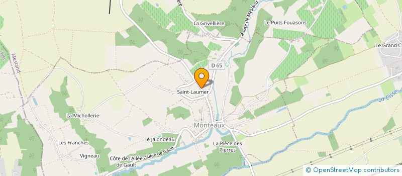 localisation de l'entreprise MOUCK AND CO.  MONTEAUX