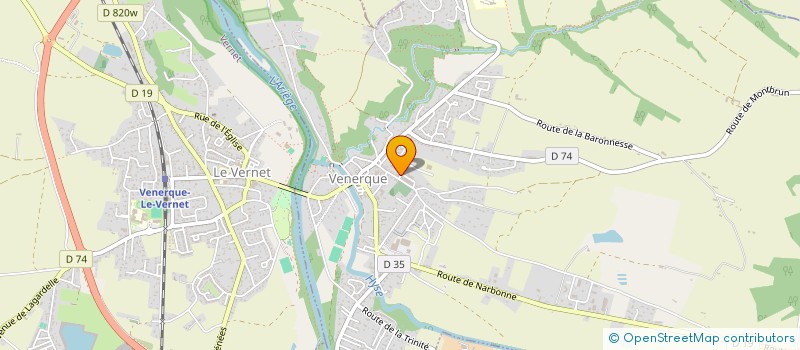 localisation de l'entreprise MOUDOUCH à VENERQUE