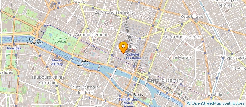 localisation de l'entreprise MOUDOUD SAINT-HONORE à PARIS