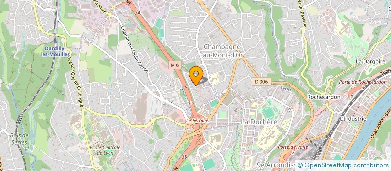 localisation de l'entreprise MOUELHI BK TAXI à GREZIEU-LA-VARENNE