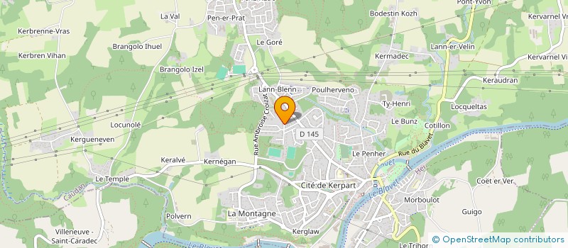 localisation de l'entreprise MOUELLIC BRUNO à EYGALIERES