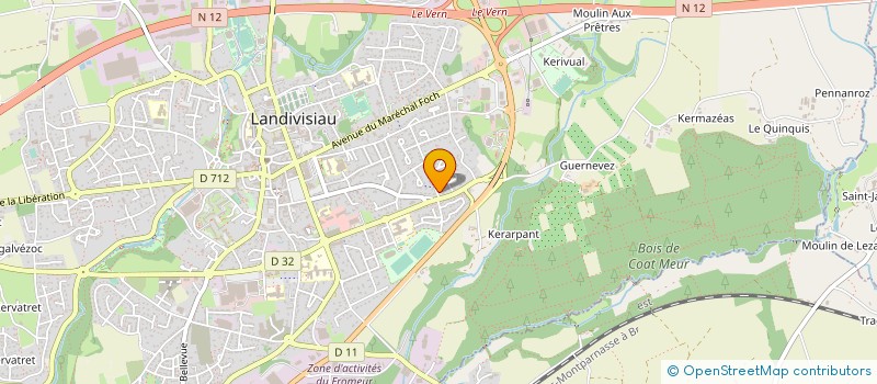 localisation de l'entreprise MOUETTE AND SEA  LANDIVISIAU