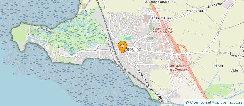 localisation de l'entreprise MOUETTE TECHNO FANFARE  ANGOULINS