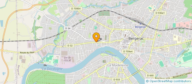 localisation de l'entreprise MOUFLETTE à BERGERAC