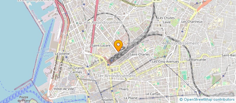 localisation de l'entreprise MOUFTORAT DES COMORIENS DE FRANCE (MCF)  MARSEILLE