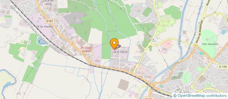 localisation de l'entreprise MOUGEL à FREJUS