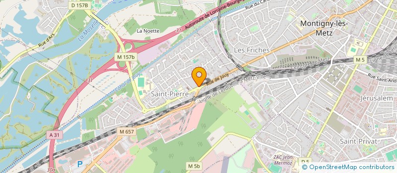 localisation de l'entreprise MOUGEL LA BOULANGERIE  MOULINS-LES-METZ