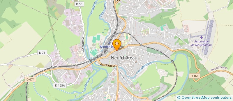 localisation de l'entreprise MOUGENOT SOEURS  NEUFCHATEAU