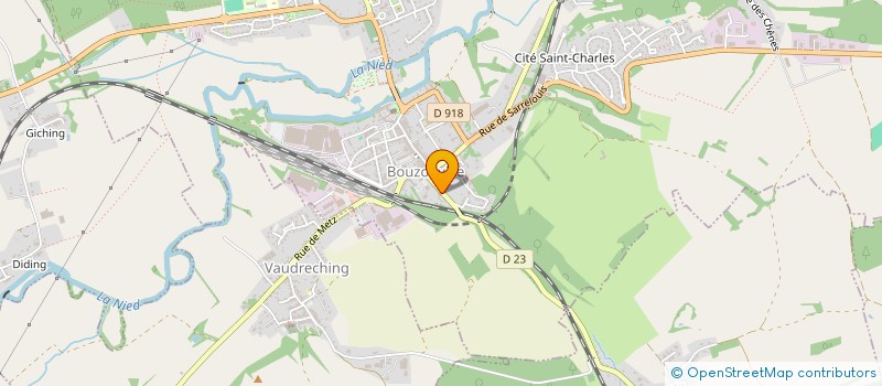 localisation de l'entreprise MOUGINOT & CO  BOUZONVILLE