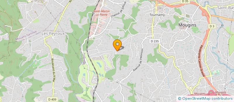 localisation de l'entreprise MOUGINS DEVELOPPEMENT à MOUGINS