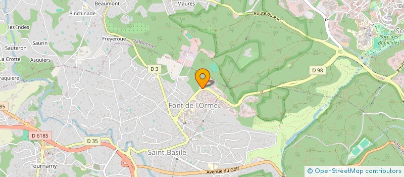 localisation de l'entreprise MOUGINS ORIENTATION  MOUGINS