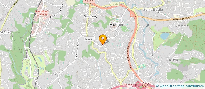 localisation de l'entreprise MOUGINS RIVIERA DEVELOPMENTS à MOUGINS