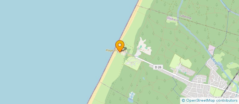 localisation de l'entreprise MOUGLI  ONDRES