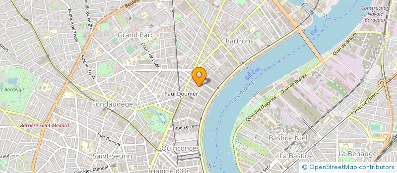 localisation de l'entreprise MOUGOU à BORDEAUX