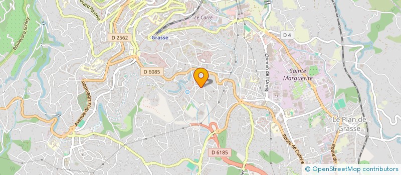 localisation de l'entreprise MOUGUI  GRASSE