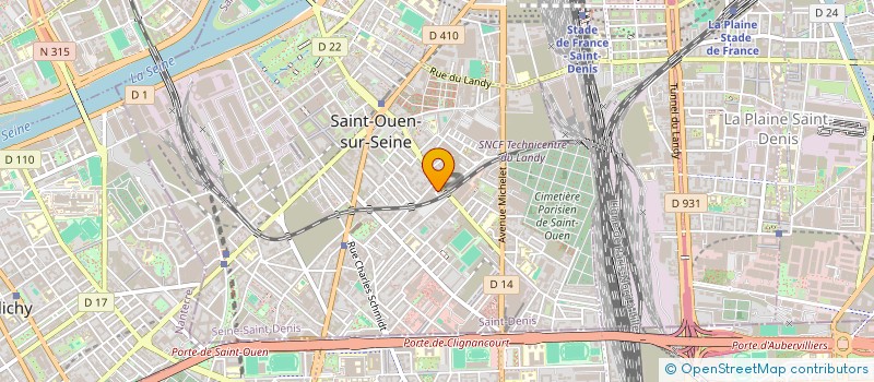 localisation de l'entreprise MOUHOUBI GROUP à SAINT-OUEN-SUR-SEINE