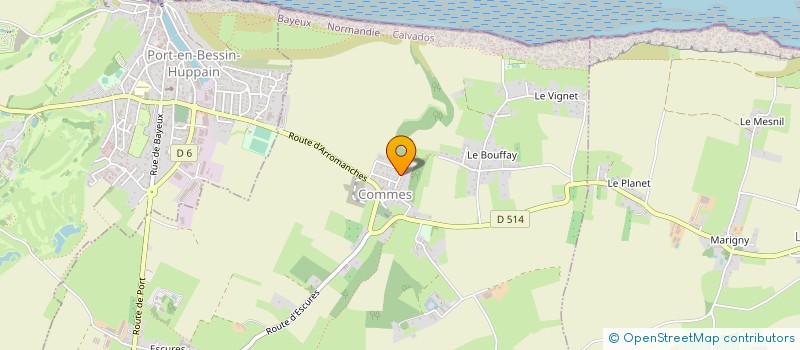 localisation de l'entreprise MOUKA  COMMES