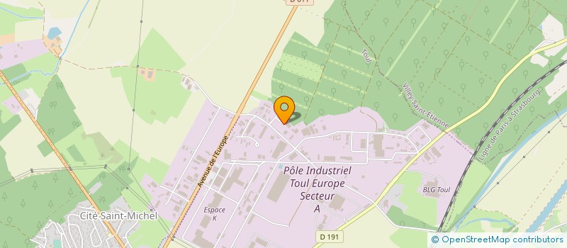 localisation de l'entreprise MOULAHA RABBI ET FILS  TOUL