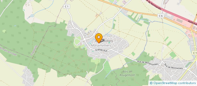 localisation de l'entreprise MOULARD  ORGEVAL