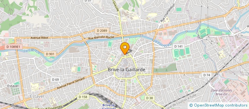 localisation de l'entreprise MOULAYE FANNY GROUPE  BRIVE-LA-GAILLARDE