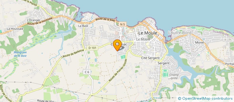 localisation de l'entreprise MOULE MULTI-DISTRI PROXI à LE MOULE