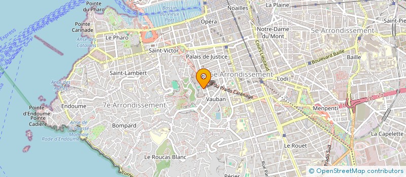 localisation de l'entreprise MOULET 113  MARSEILLE