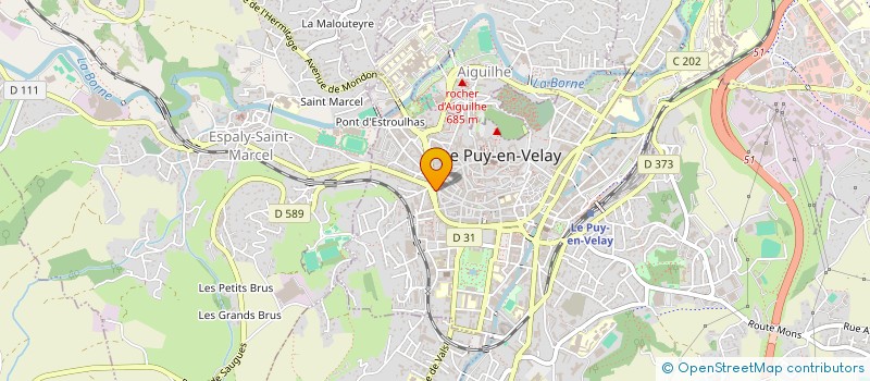 localisation de l'entreprise MOULIN  LE PUY-EN-VELAY