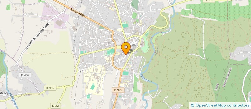 localisation de l'entreprise MOULIN  UZES