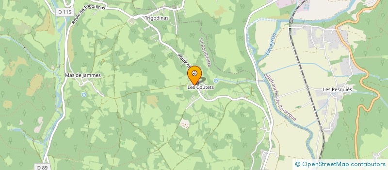 localisation de l'entreprise MOULIN A VENT  SAVIGNAC