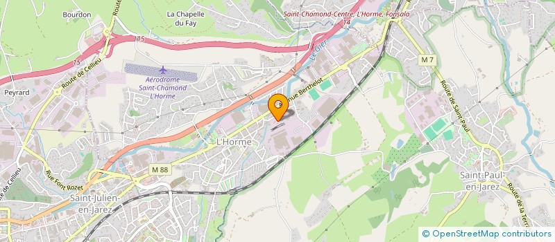 localisation de l'entreprise MOULIN AUTOMOBILE  L'HORME