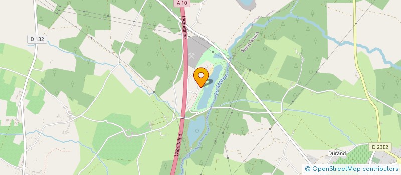 localisation de l'entreprise MOULIN BLANC  SAINT-CHRISTOLY-DE-BLAYE