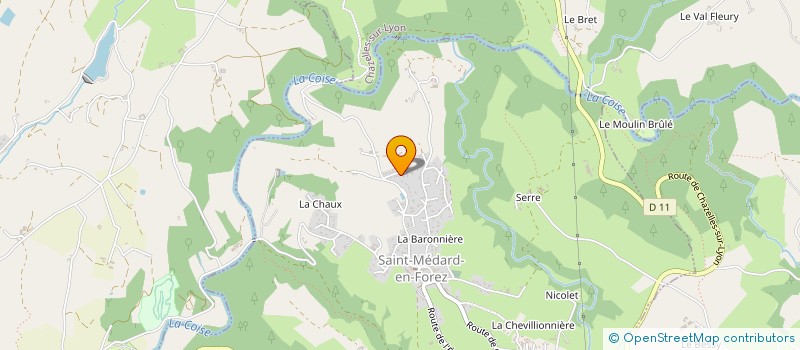 localisation de l'entreprise MOULIN CARRELAGE  SAINT-MEDARD-EN-FOREZ