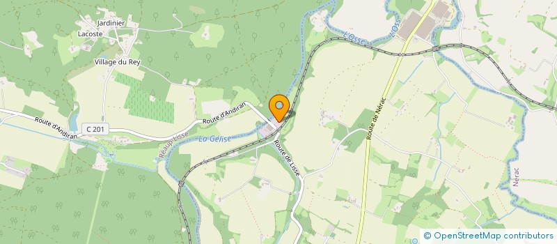 localisation de l'entreprise MOULIN D'ANDIRAN  ANDIRAN