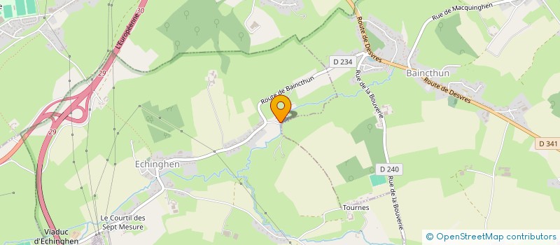 localisation de l'entreprise MOULIN D'ESPRES à ECHINGHEN