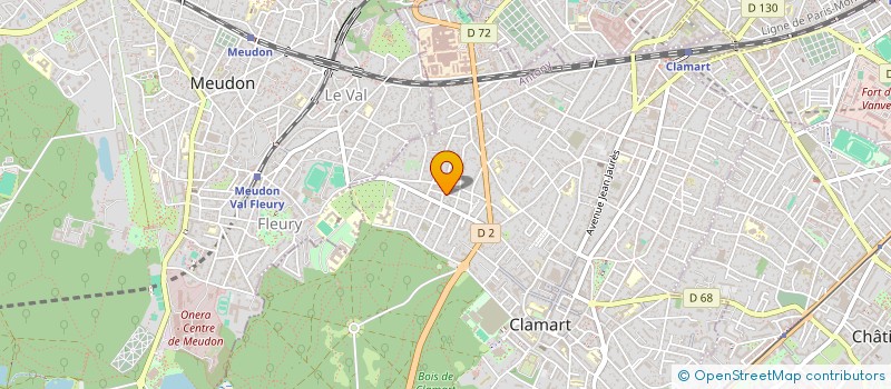 localisation de l'entreprise MOULIN D'HARTENCOURT  CLAMART