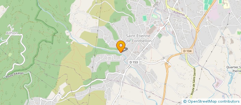 localisation de l'entreprise MOULIN D'OZON  SAINT-ETIENNE-DE-FONTBELLON
