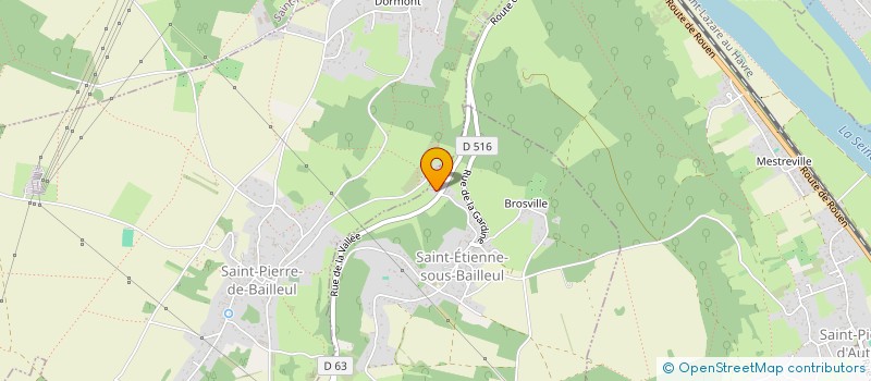 localisation de l'entreprise MOULIN DE BAS  SAINT-ETIENNE-SOUS-BAILLEUL
