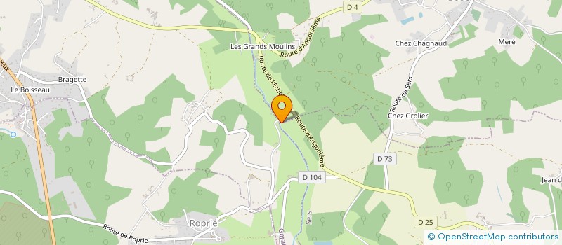 localisation de l'entreprise MOULIN DE BAYARGE  GARAT