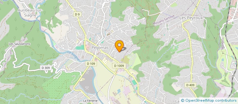 localisation de l'entreprise MOULIN DE BRUN  PEGOMAS