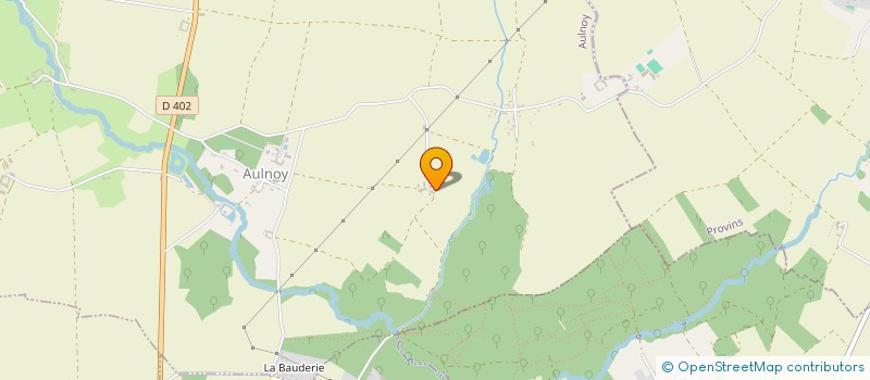 localisation de l'entreprise MOULIN DE CHANTEMERLE  AULNOY