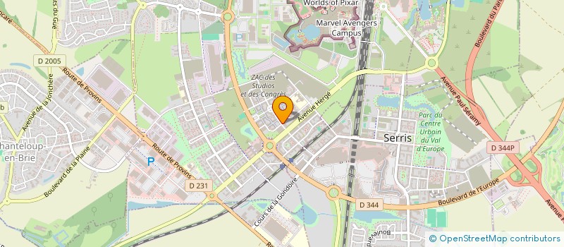 localisation de l'entreprise MOULIN DE CHESSY  CHESSY