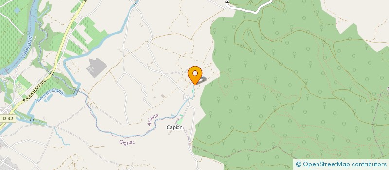 localisation de l'entreprise MOULIN DE GASSAC  ANIANE