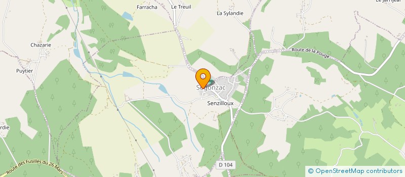 localisation de l'entreprise MOULIN DE LA PAUZE  SAINT-MEARD-DE-DRONE