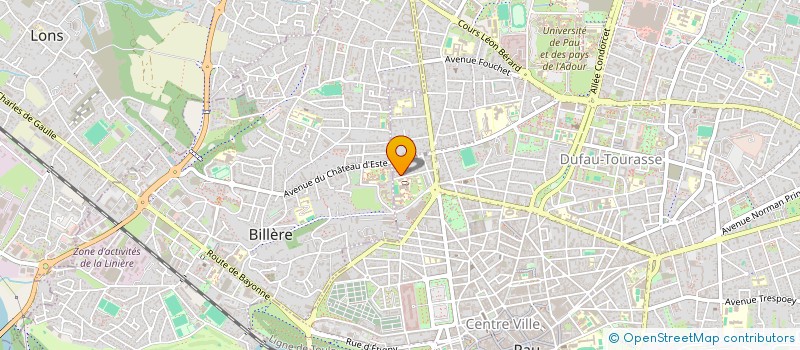 localisation de l'entreprise MOULIN DE LISTO  LONS