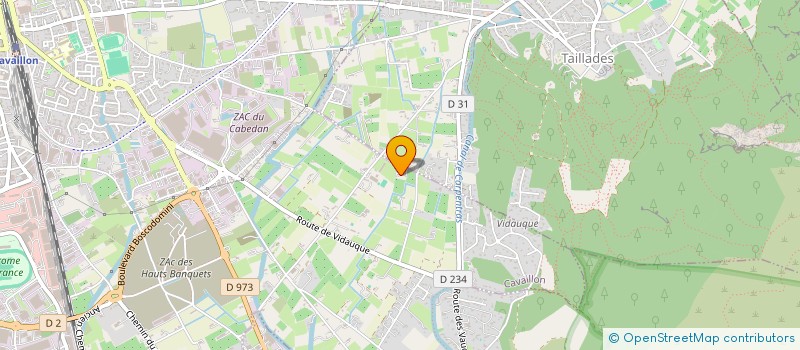 localisation de l'entreprise MOULIN DE SAINT GENIEZ  CAVAILLON