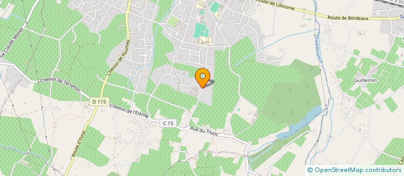 localisation de l'entreprise MOULIN DE SAINT LOUBES  SAINT-LOUBES