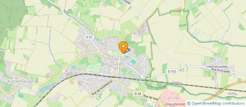 localisation de l'entreprise MOULIN DU CHENE  KEFFENACH