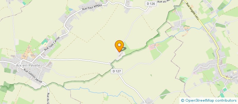 localisation de l'entreprise MOULIN DU MARAIS  AIX-EN-PEVELE