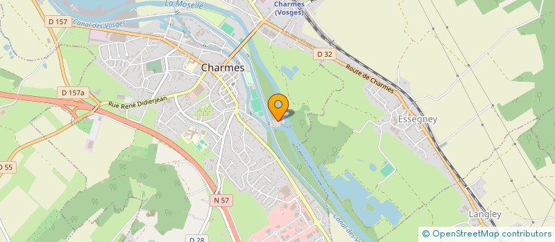 localisation de l'entreprise MOULIN DU PAQUIS  ENNERY